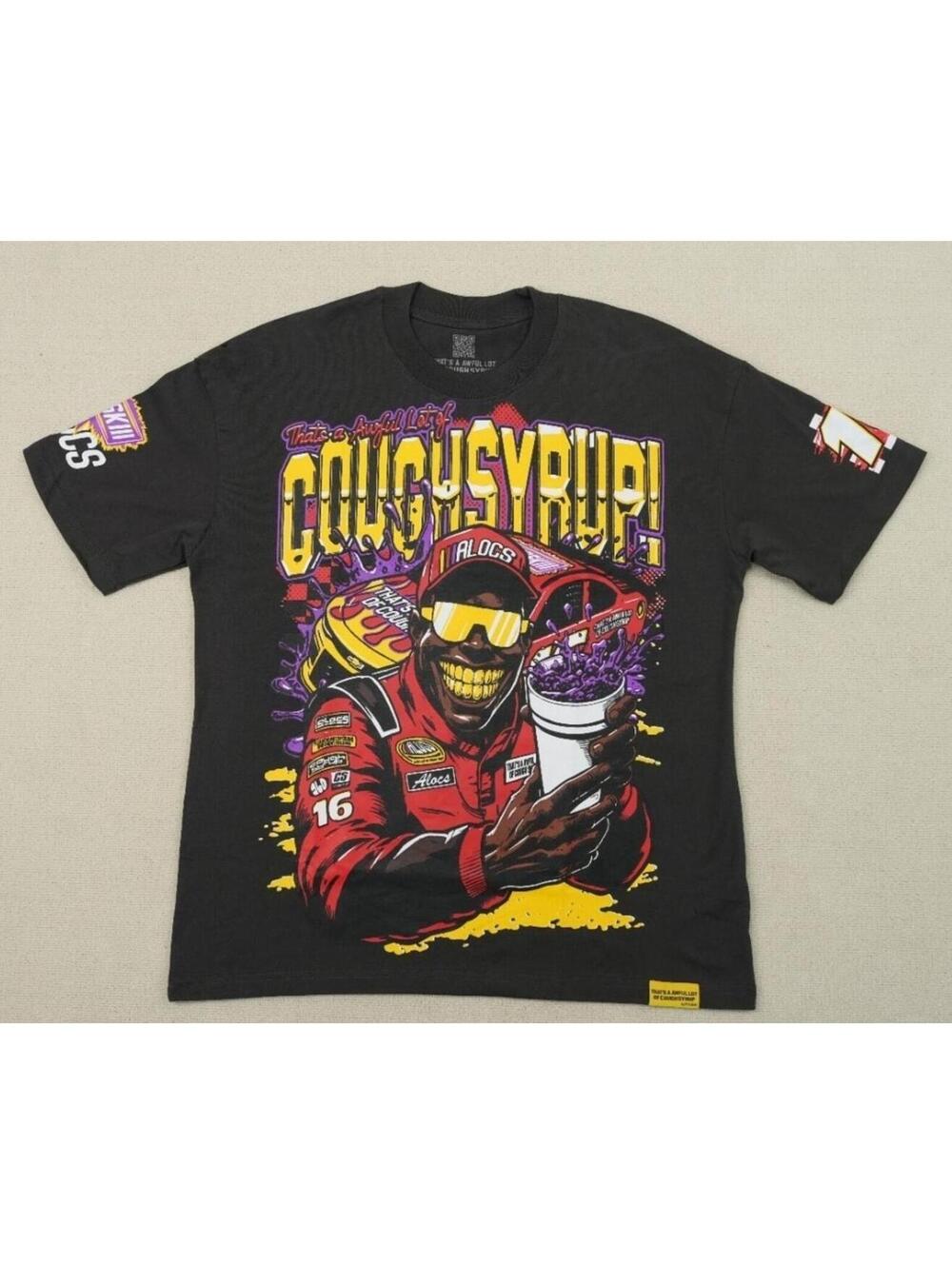 That's a Awful Lot of Cough Syrup Desto Dubb Men's XL Nascar